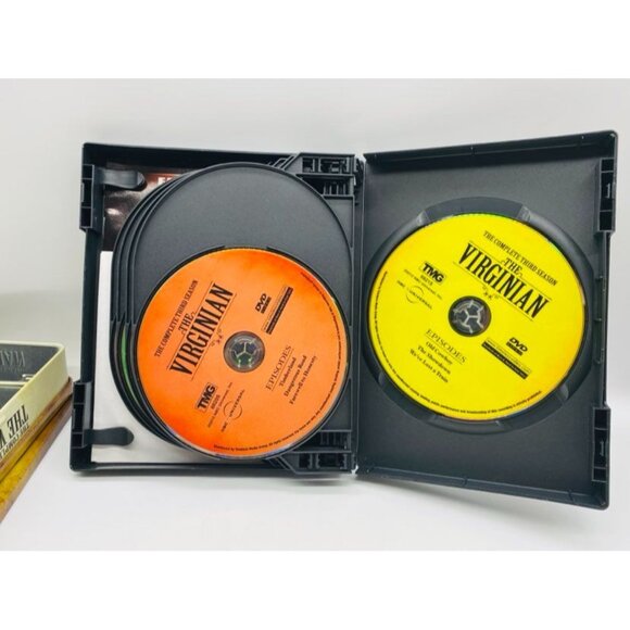 "The Virginian" Complete Third Season DVD Set 30 Full Color Episodes, EUC - Picture 9 of 16